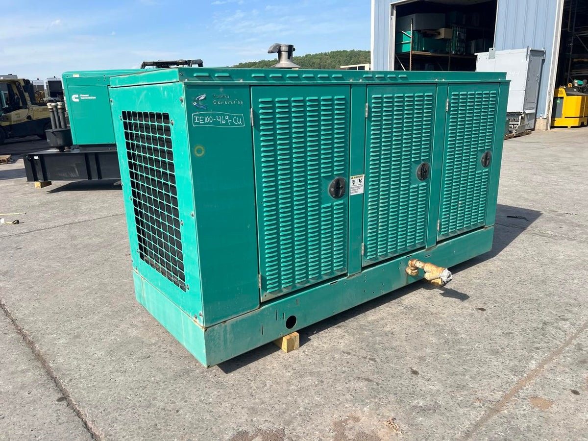 100 kW Cummins/Onan Generator Ford Engine Year – 2002 564 Hours with Enclosure