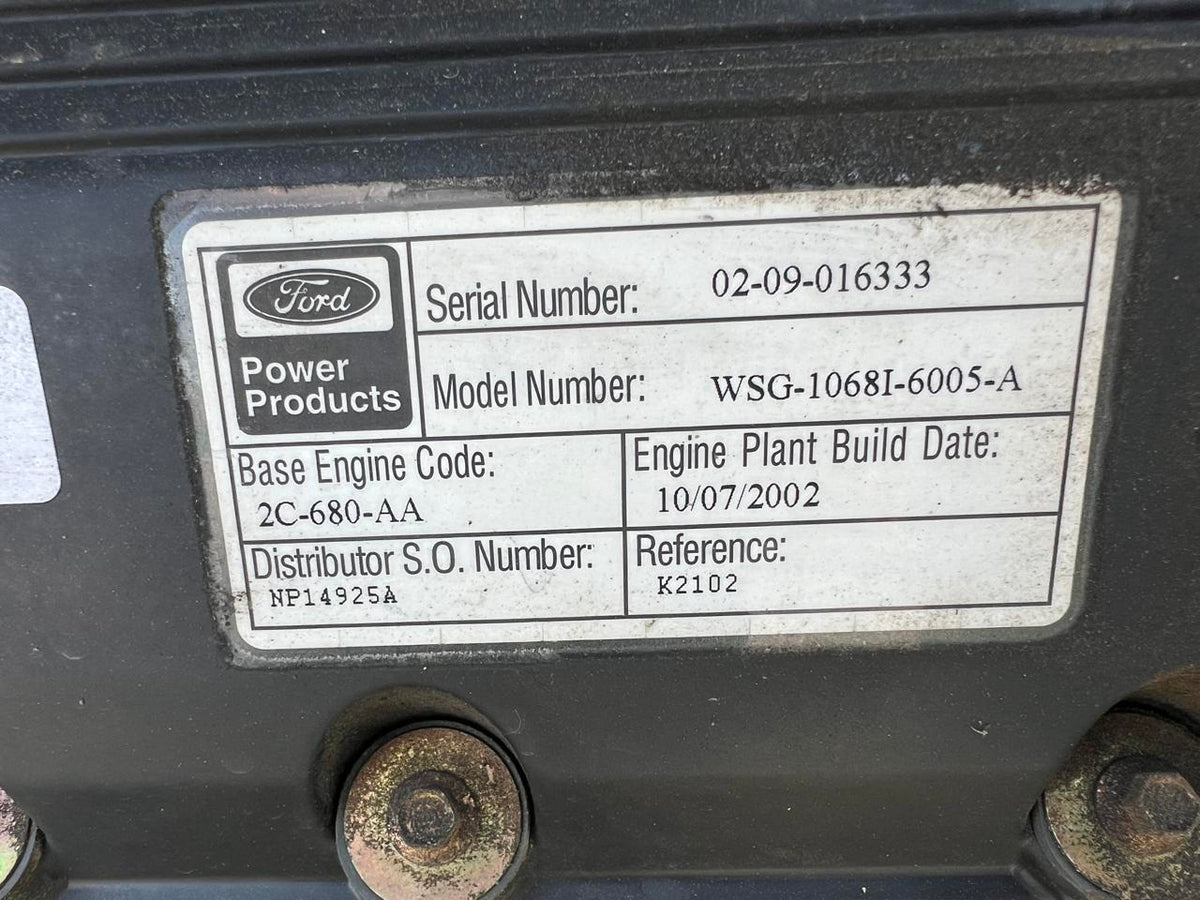 100 kW Cummins/Onan Generator Ford Engine Year – 2002 564 Hours with Enclosure