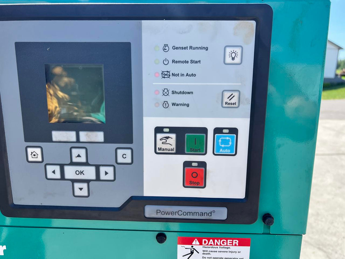 100 kW Cummins/Onan GenSet, QSB 6.7 Cummins Engine, Year – 2009, US EPA Tier 3 Pre Emission Engine