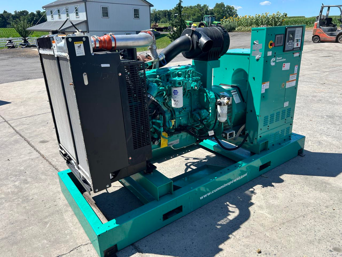 100 kW Cummins/Onan GenSet, QSB 6.7 Cummins Engine, Year – 2009, US EPA Tier 3 Pre Emission Engine