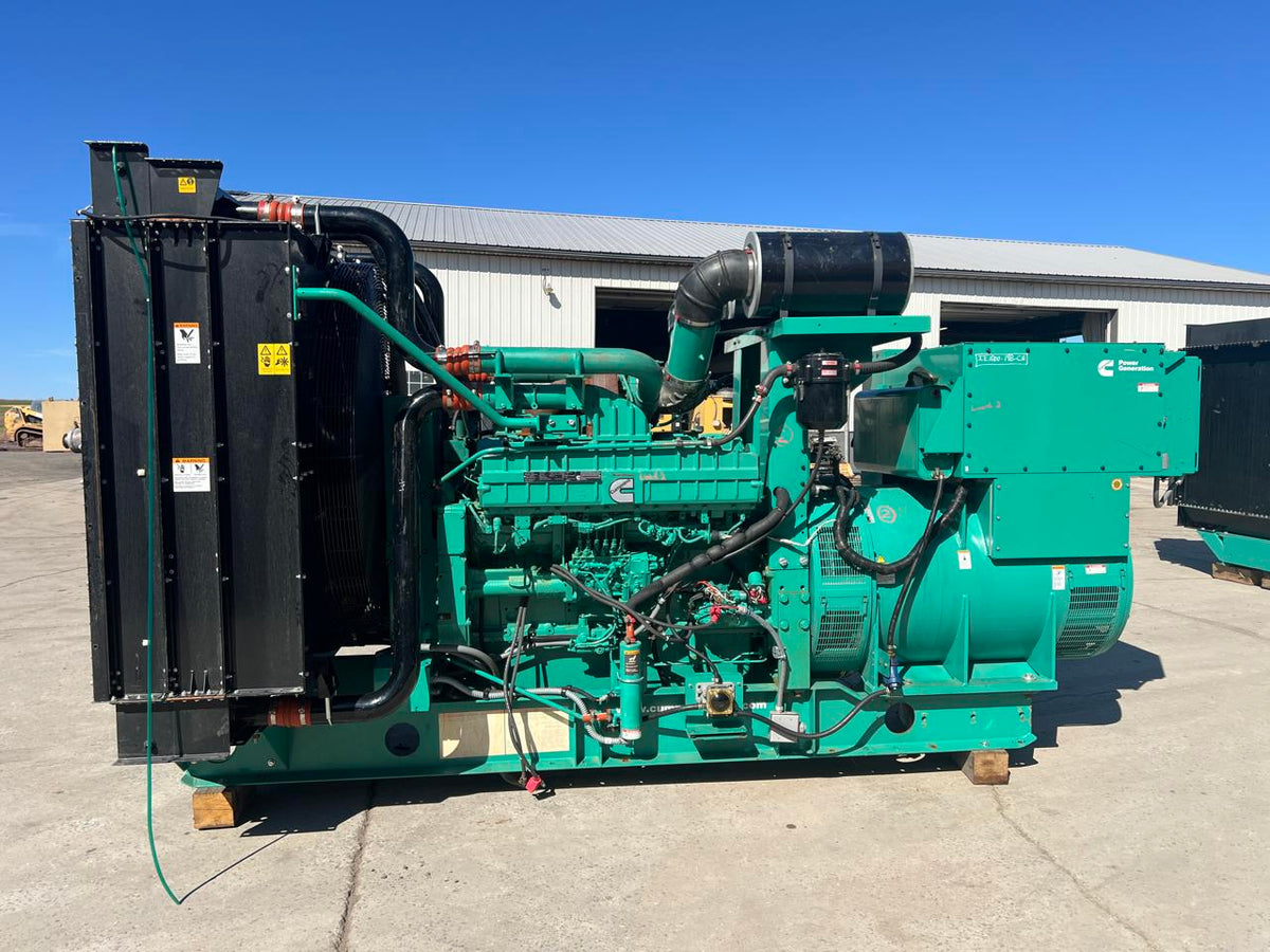 1000 kW Cummins/Onan Gen Set, QST30 Liter Cummins Engine, Year – 2015, 263  Hours, Open Skid, US EPA Tier 2 Pre Emission Engine, No After Treatment