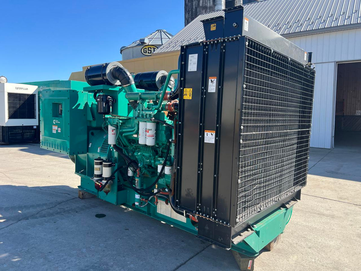 1000 kW Cummins/Onan Gen Set, QST30 Liter Cummins Engine, Year – 2015, 263  Hours, Open Skid, US EPA Tier 2 Pre Emission Engine, No After Treatment