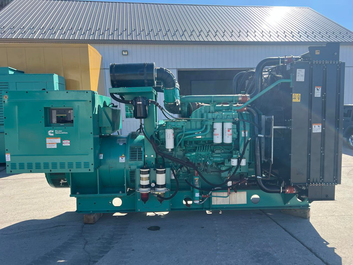 1000 kW Cummins/Onan Gen Set, QST30 Liter Cummins Engine, Year – 2015, 263  Hours, Open Skid, US EPA Tier 2 Pre Emission Engine, No After Treatment