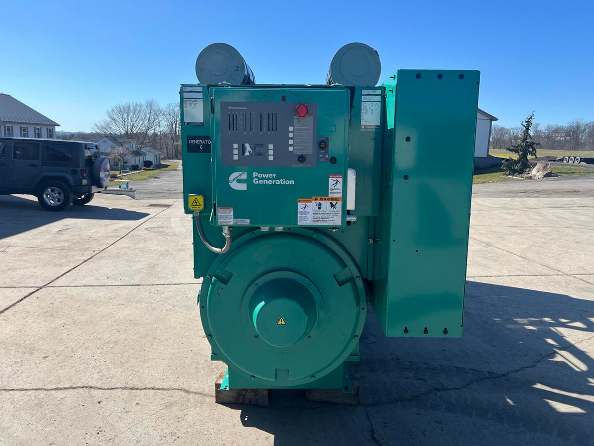 1000 kW Cummins/Onan Gen Set, QST30 Liter Cummins Engine, Year – 2015, 263  Hours, Open Skid, US EPA Tier 2 Pre Emission Engine, No After Treatment