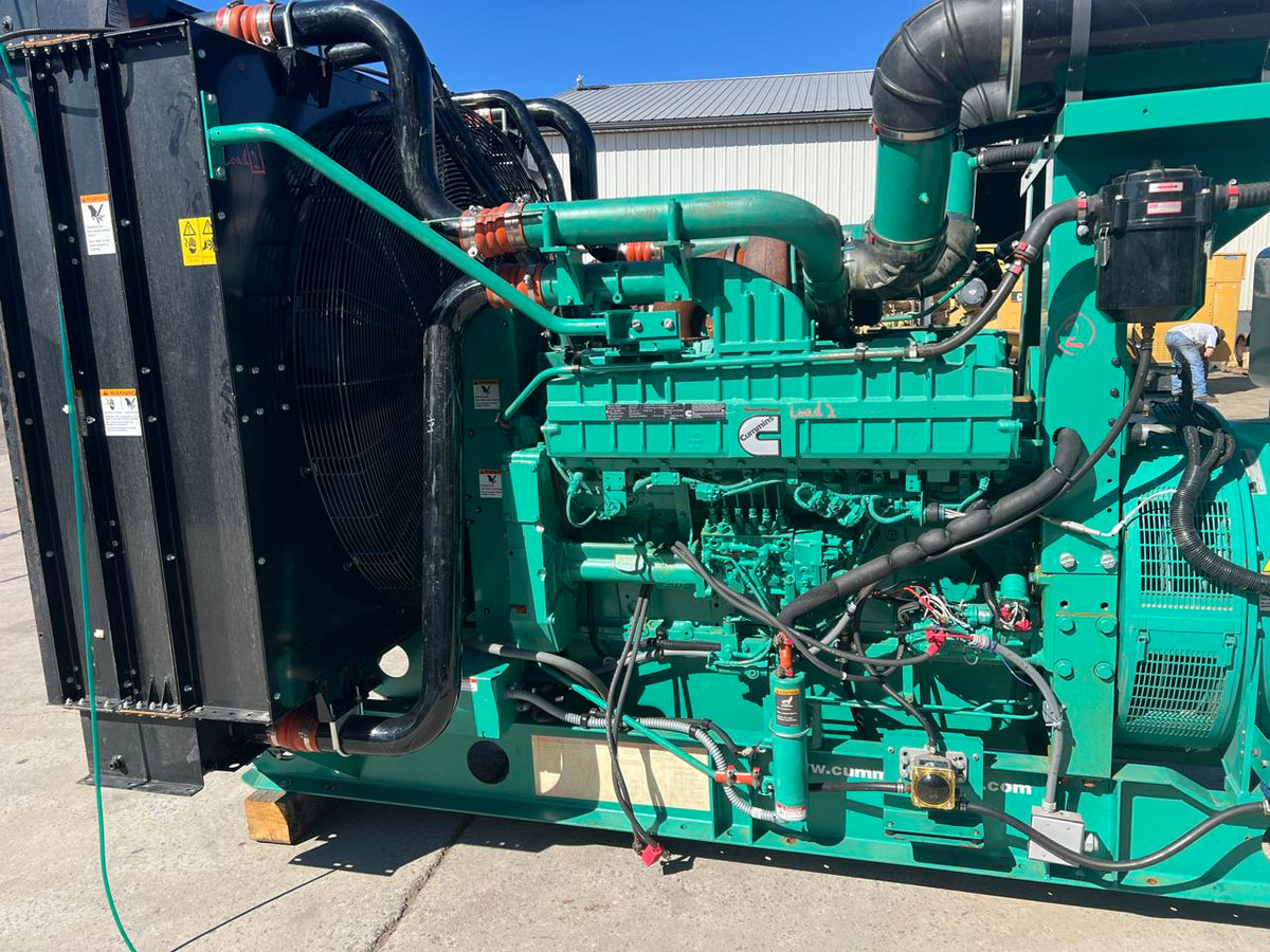 1000 kW Cummins/Onan Gen Set, QST30 Liter Cummins Engine, Year – 2015, 263  Hours, Open Skid, US EPA Tier 2 Pre Emission Engine, No After Treatment