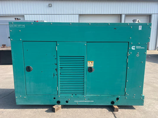 125 kW Cummins/Onan Generator, with Enclosure, 8.1 Liter PSI Engine, Year – 2007, 365 Hours, Natural Gas or Propane