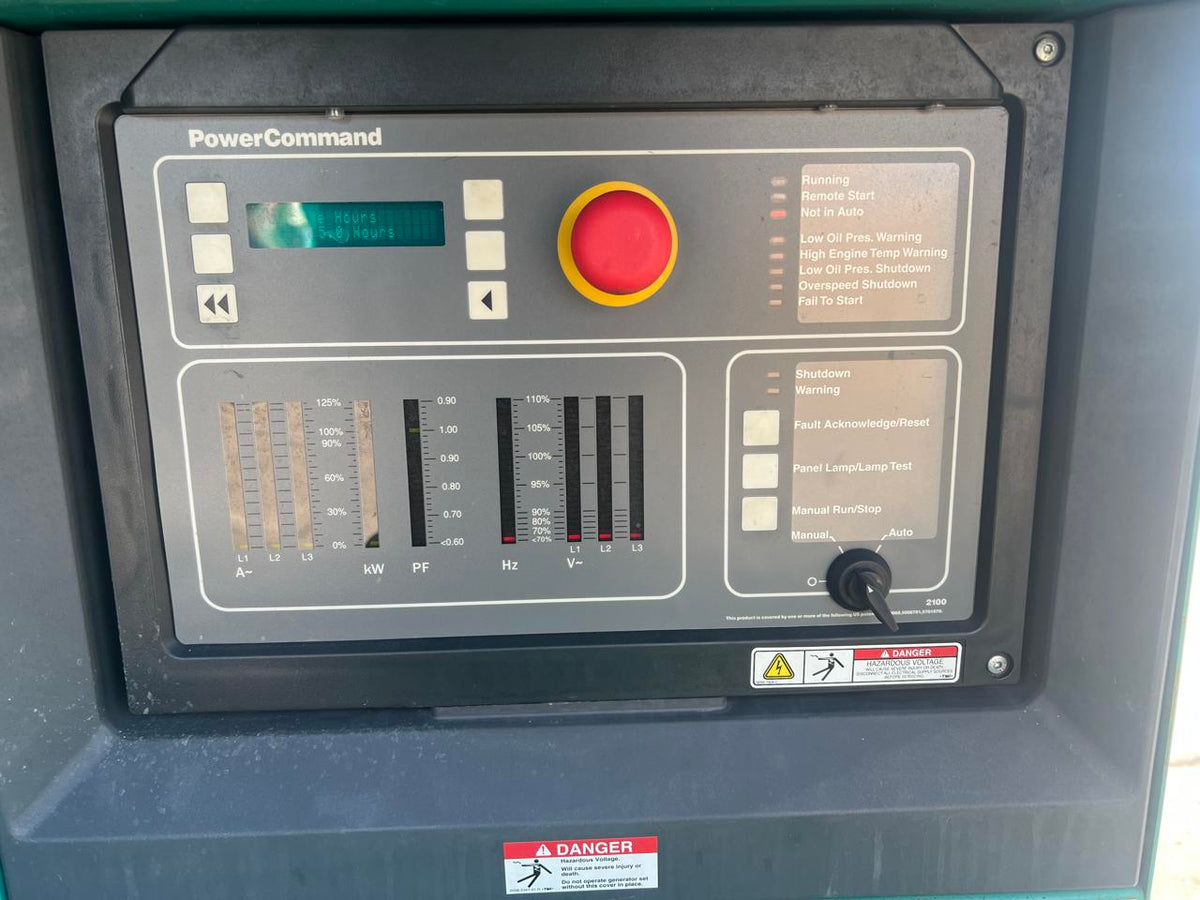125 kW Cummins/Onan Generator, with Enclosure, 8.1 Liter PSI Engine, Year – 2007, 365 Hours, Natural Gas or Propane