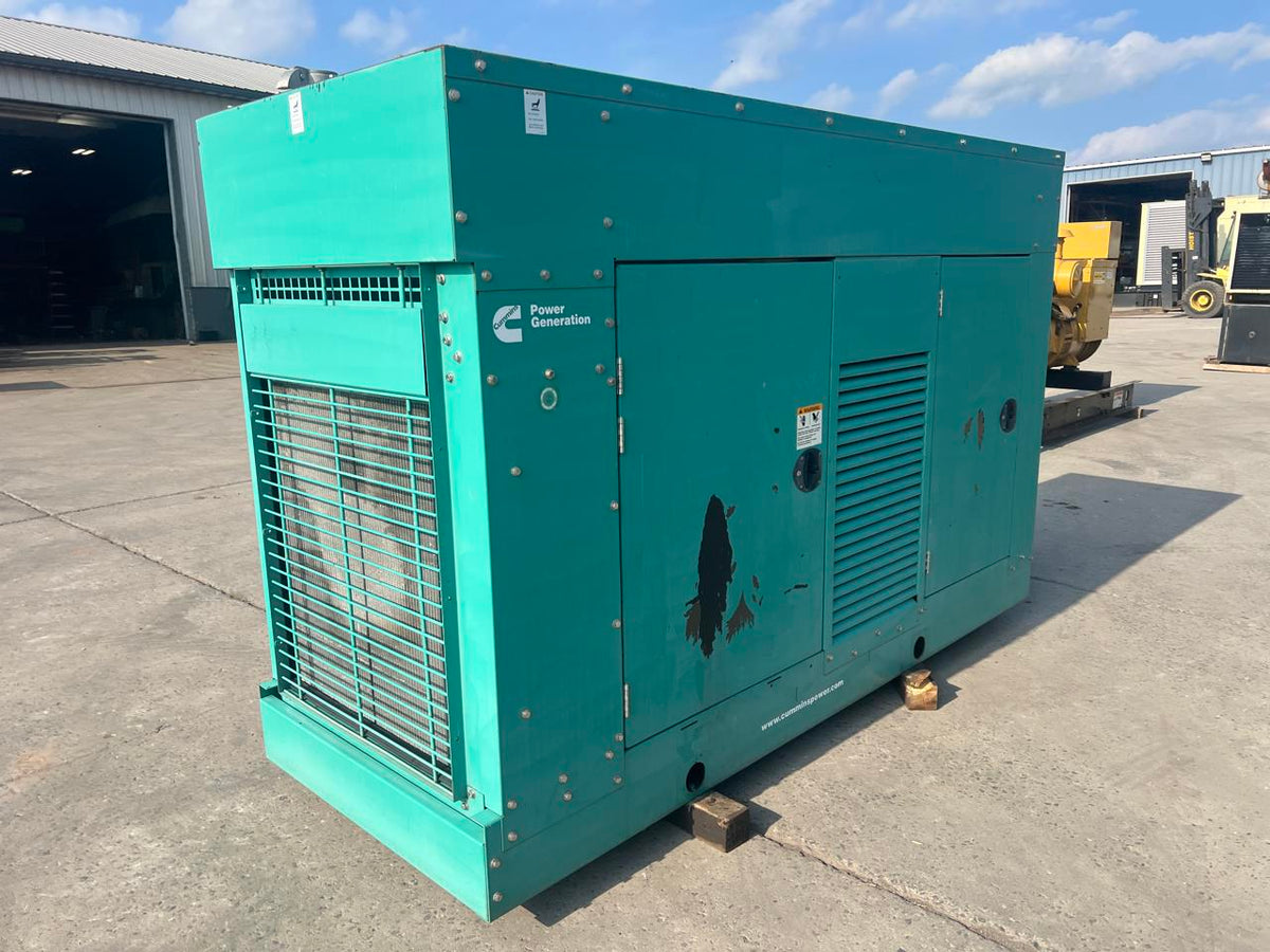 125 kW Cummins/Onan Generator, with Enclosure, 8.1 Liter PSI Engine, Year – 2007, 365 Hours, Natural Gas or Propane