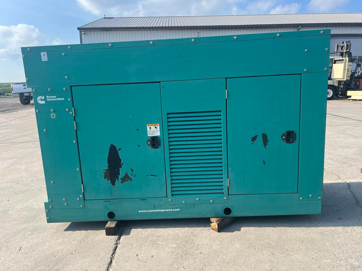 125 kW Cummins/Onan Generator, with Enclosure, 8.1 Liter PSI Engine, Year – 2007, 365 Hours, Natural Gas or Propane