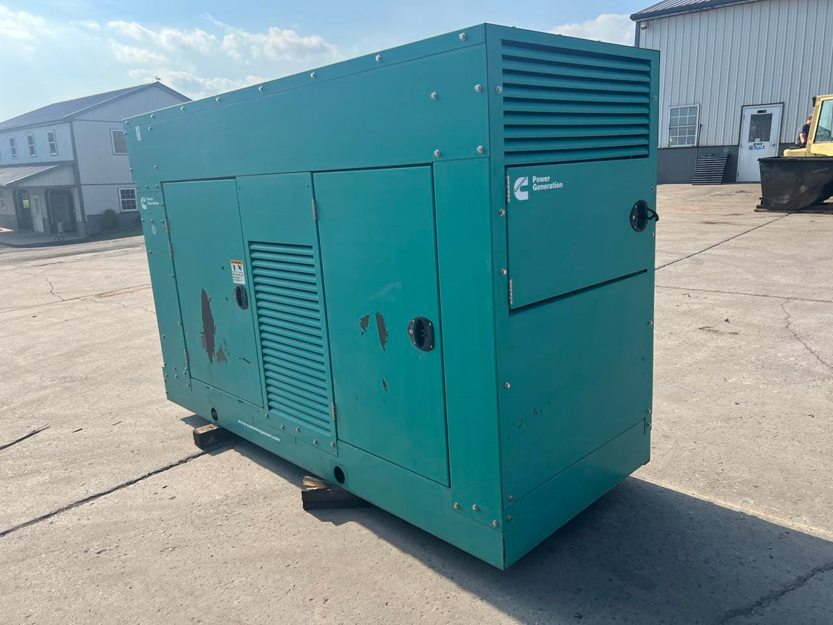 125 kW Cummins/Onan Generator, with Enclosure, 8.1 Liter PSI Engine, Year – 2007, 365 Hours, Natural Gas or Propane