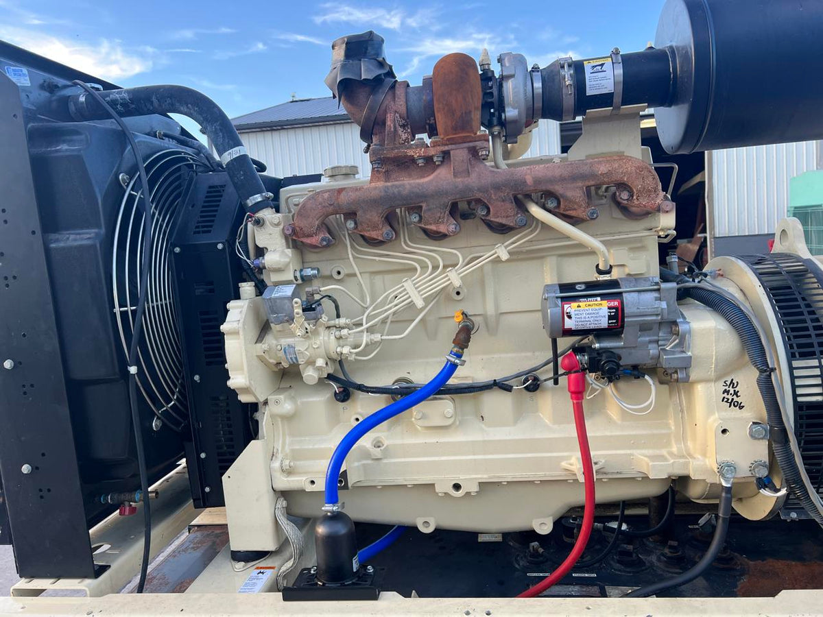 125 kW Kohler Generator, with Base Tank 6.8 Liter Mechanical John Deere Engine, Year – 2006, 607 Hours