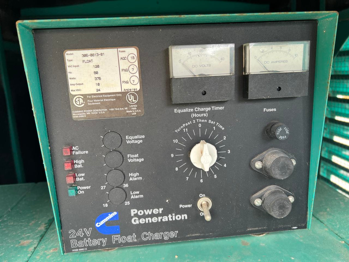 125 kW Cummins/Onan Gen Set, with Enclosure, Natural Gas or Propane, 8.3 Liter Cummins Egnine, Year – 2003, 37 Hours since new