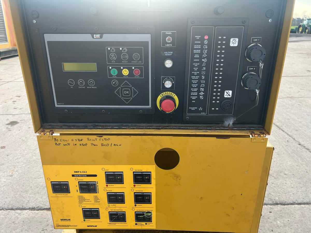 125 kW CAT Gen Set, 3304 DIT CAT Engine, Open Skid, Year – 1995, 373 Hours