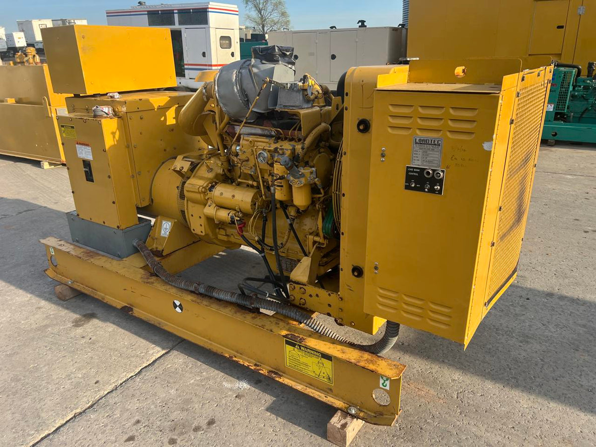 125 kW CAT Gen Set, 3304 DIT CAT Engine, Open Skid, Year – 1995, 373 Hours