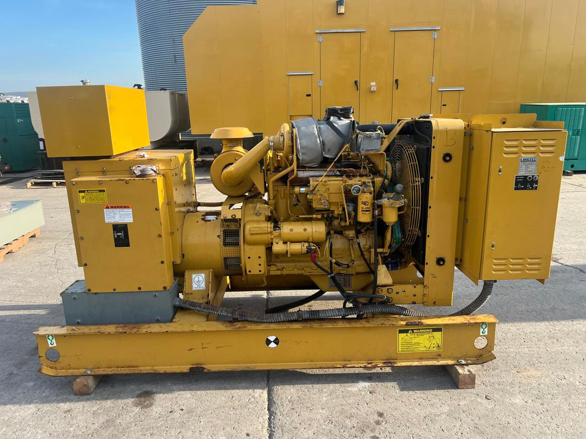 125 kW CAT Gen Set, 3304 DIT CAT Engine, Open Skid, Year – 1995, 373 Hours