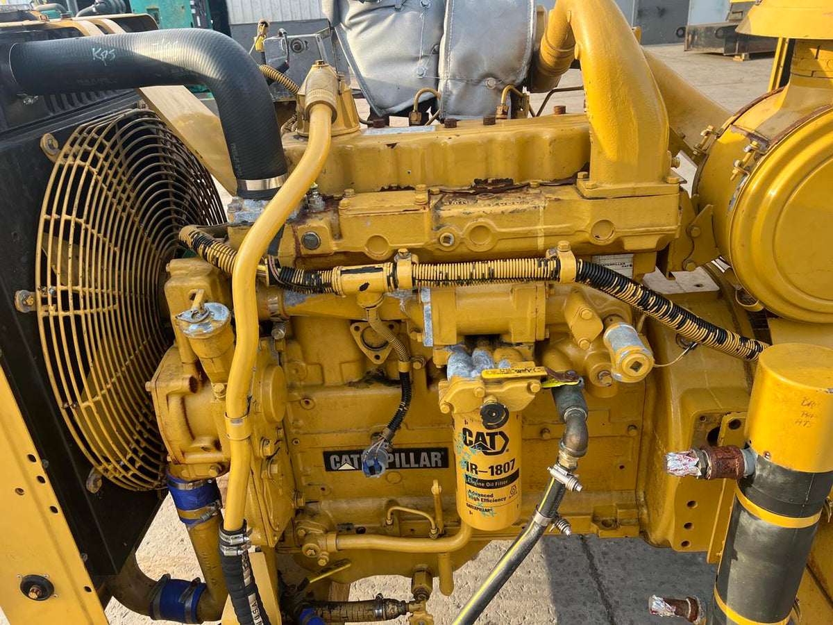 125 kW CAT Gen Set, 3304 DIT CAT Engine, Open Skid, Year – 1995, 373 Hours