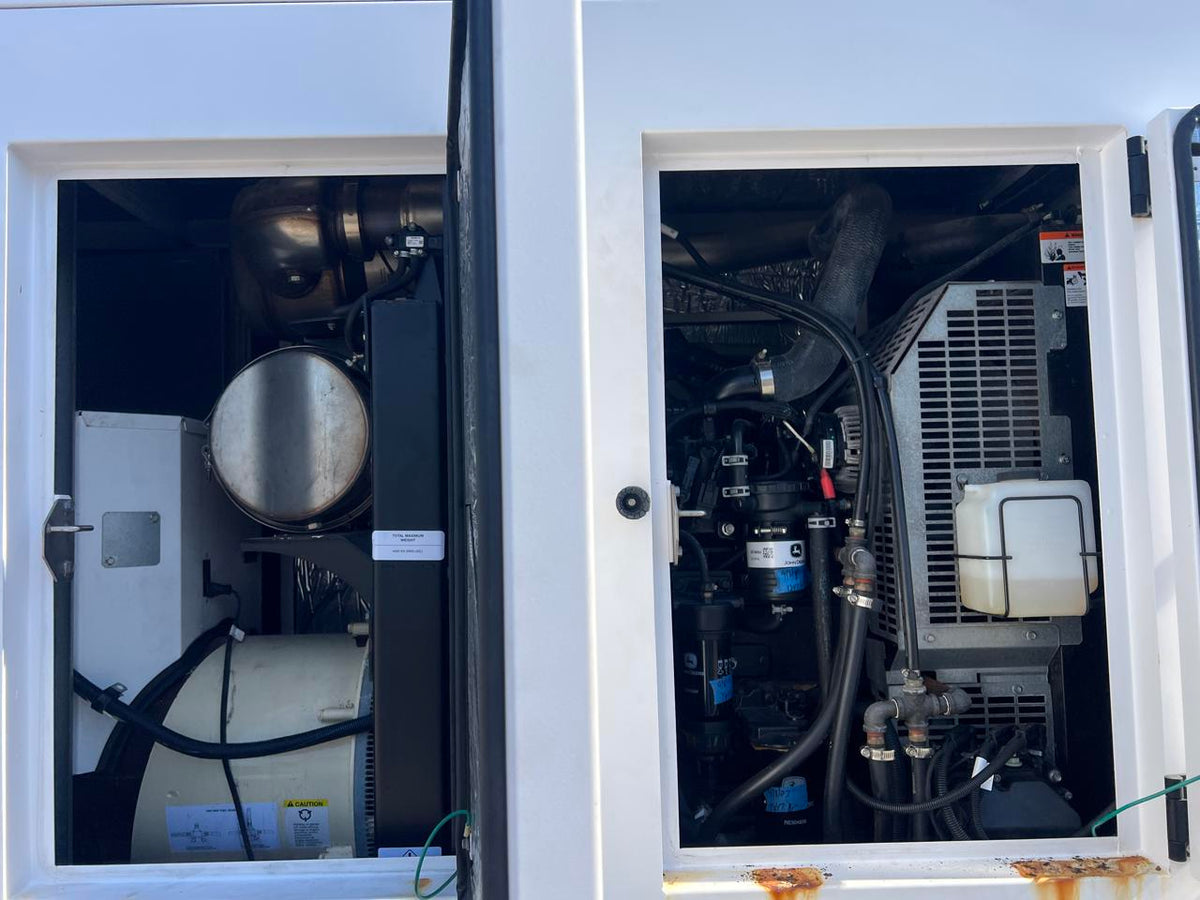 125 kW Kohler Portable Rental Grade Generator, 4.5 Liter John Deere Engine, Year – 2019, 1870 Hours, US EPA Tier 4