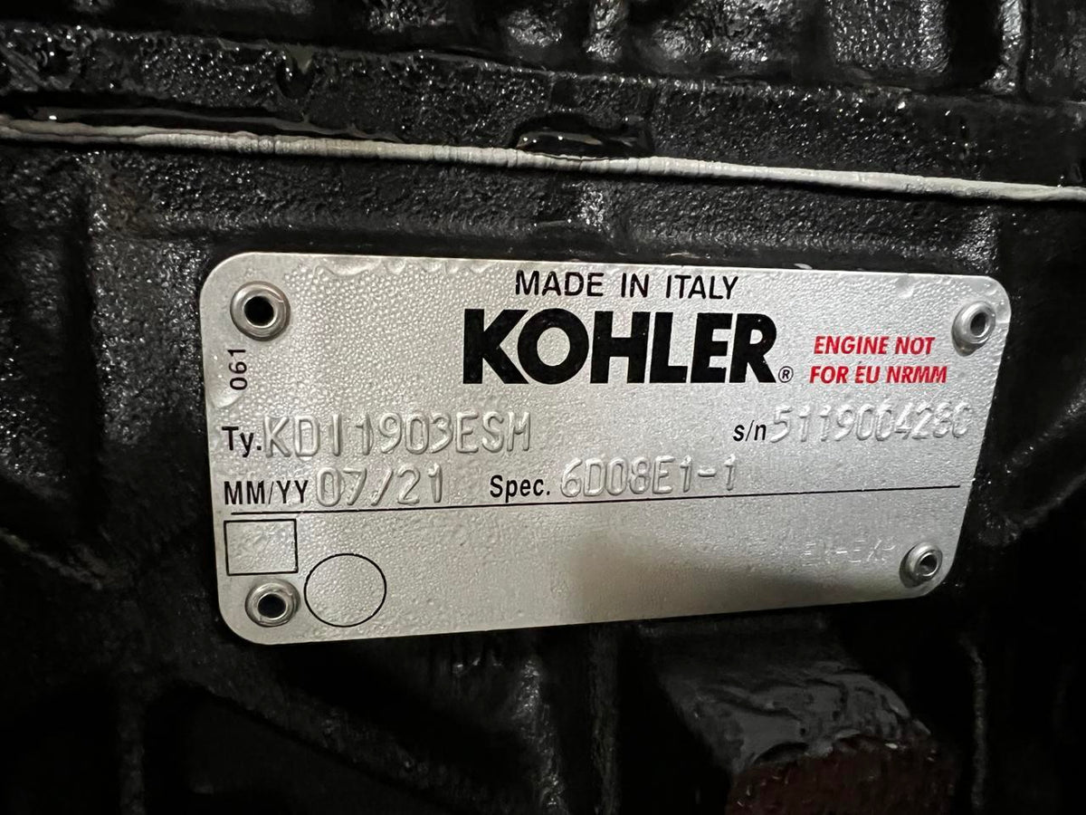 18 kW Kohler Diesel GenSet, Year – 2021, 6.5 Hours Enclosed Unit, Sound Attenuated, Base Fuel Tank, US EPA Tier 3 Pre Emissions Engine