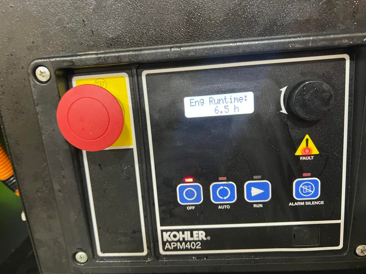 18 kW Kohler Diesel GenSet, Year – 2021, 6.5 Hours Enclosed Unit, Sound Attenuated, Base Fuel Tank, US EPA Tier 3 Pre Emissions Engine