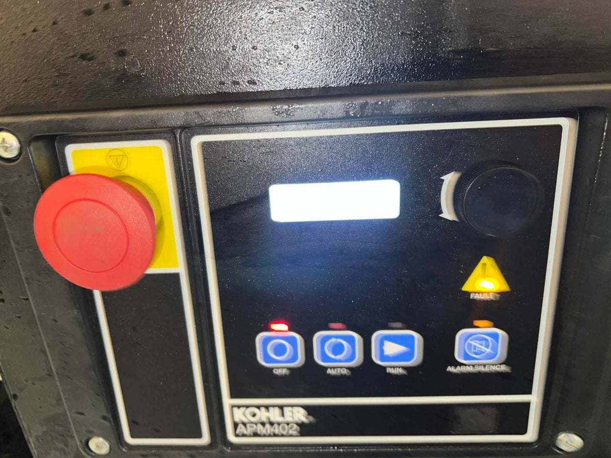 15 kW Kohler Diesel GenSet, Year – 2021, 11 Hours, with Sound Attenuated Enclosure and Base Fuel Tank, US EPA Tier 3 Pre Emissions Engine