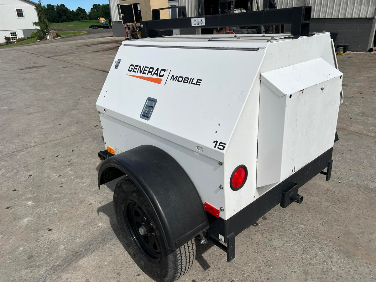 15 kW Portable Generac Generator, Mitsubishi Diesel Engine, Year – 2021, 796 Hours
