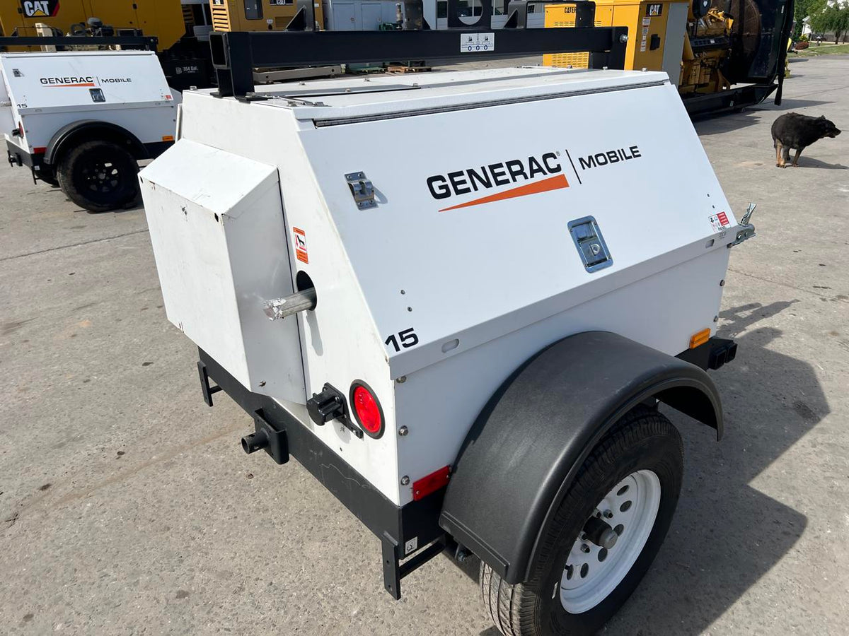 15 kW Portable Generac Generator, Mitsubishi Diesel Engine, Year – 2021, 796 Hours