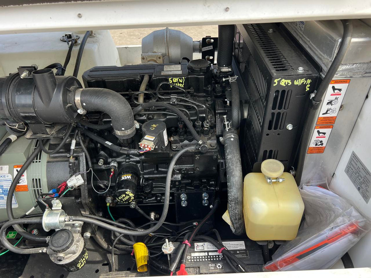 15 kW Portable Generac Generator, Mitsubishi Diesel Engine, Year – 2021, 796 Hours