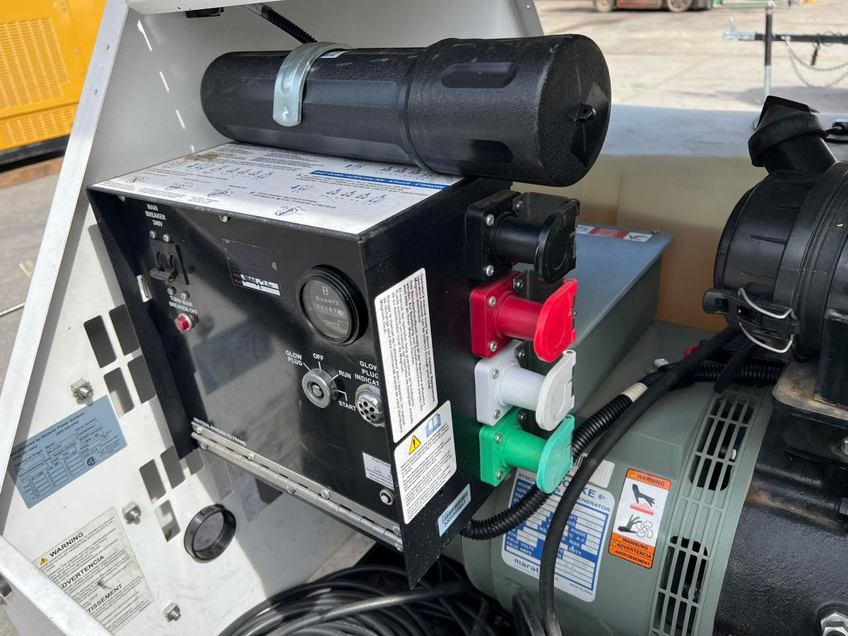 15 kW Generac Portable Generator, Mitsubishi Diesel Engine, Year – 2021, 2283 Hours