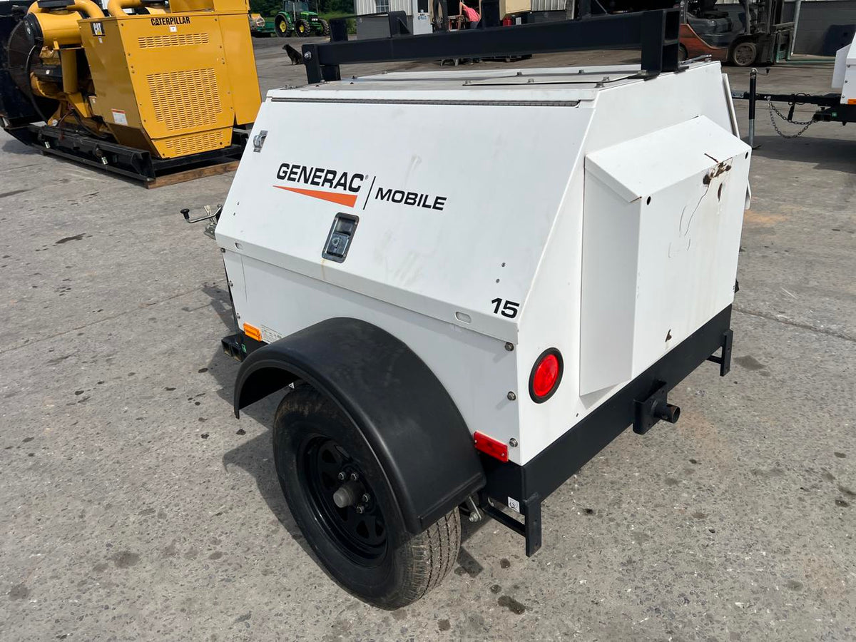 15 kW Generac Portable Generator, Mitsubishi Diesel Engine, Year – 2021, 2283 Hours