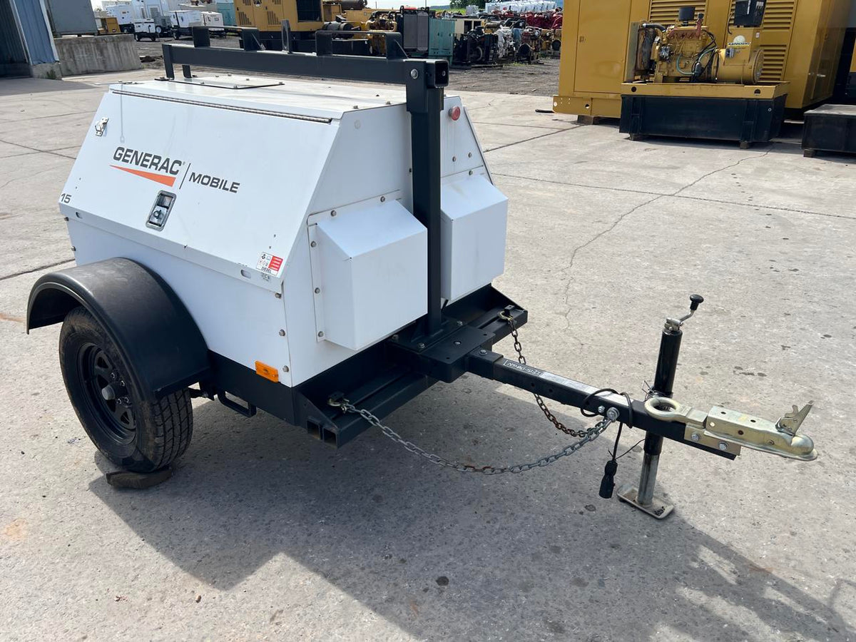 15 kW Generac Portable Generator, Mitsubishi Diesel Engine, Year – 2021, 2283 Hours
