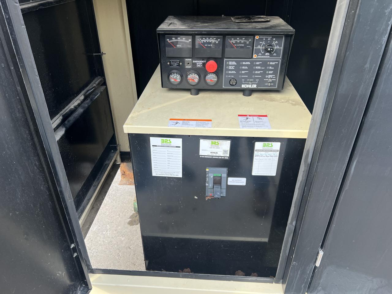 150 kW Kohler Generator GM-8.1L Engine NG/LP With Enclosure