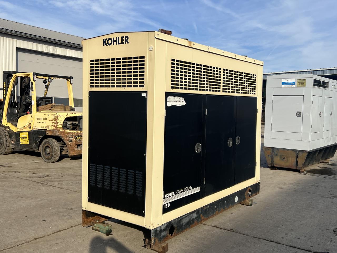 150 kW Kohler Generator GM-8.1L Engine NG/LP With Enclosure