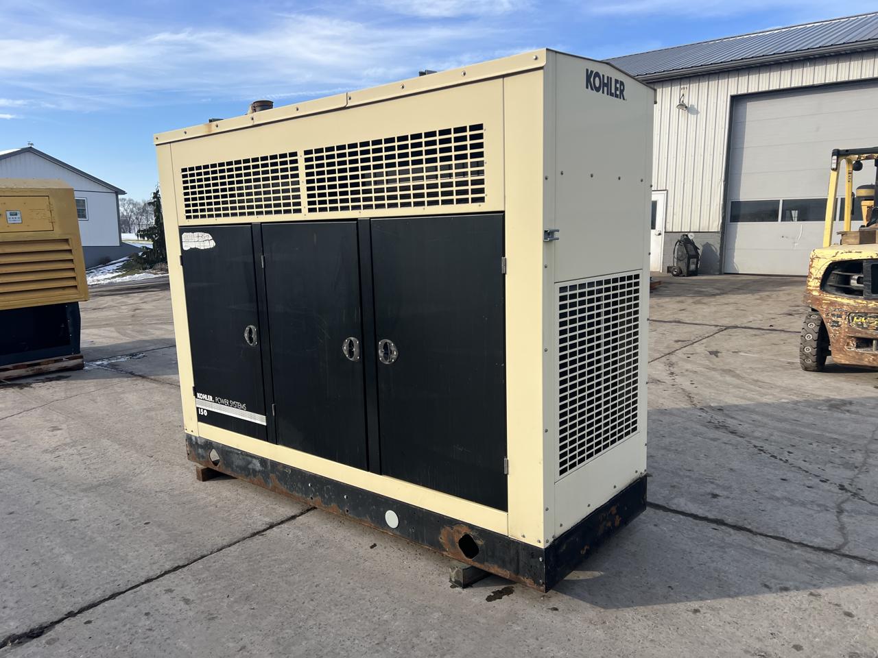 150 kW Kohler Generator GM-8.1L Engine NG/LP With Enclosure