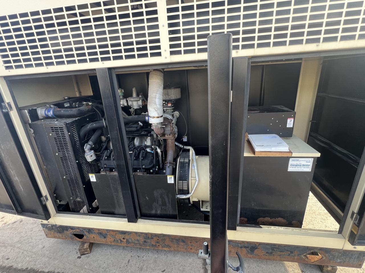 150 kW Kohler Generator GM-8.1L Engine NG/LP With Enclosure