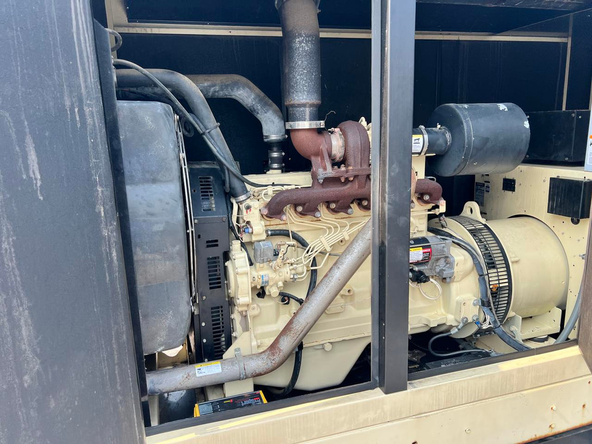 150 kW Kohler Generator, with Sound Attenuated Enclosure and Base Fuel Tank, 6.8 Liter John Deere Engine, Year – 2006, 159 Hours