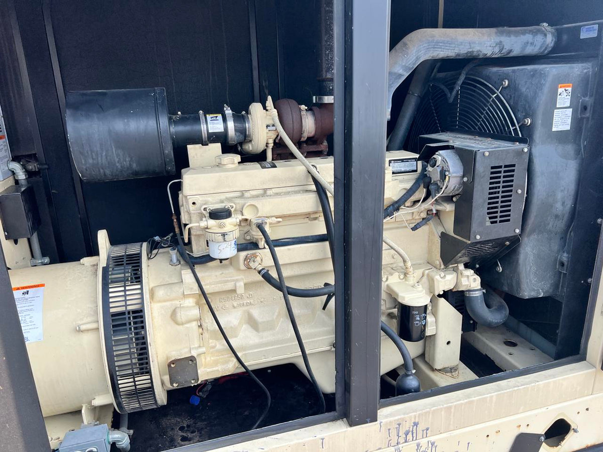 150 kW Kohler Generator, with Sound Attenuated Enclosure and Base Fuel Tank, 6.8 Liter John Deere Engine, Year – 2006, 159 Hours