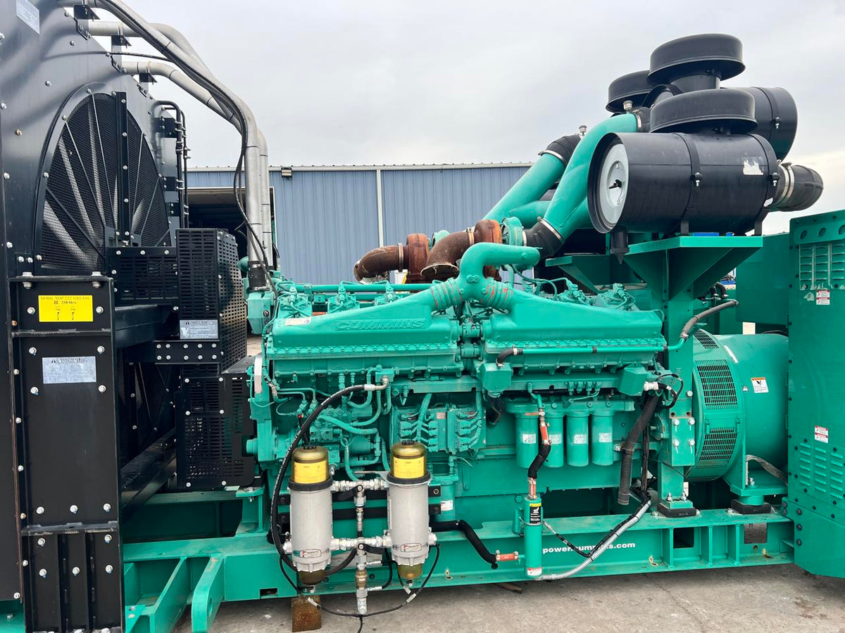 1500 kW Cummins/Onan GenSet QSK50 Liter Engine Year  2021 New Surplus 11 Hours US EPA Tier 4 with Remote after Treatment System Included DSLP1186