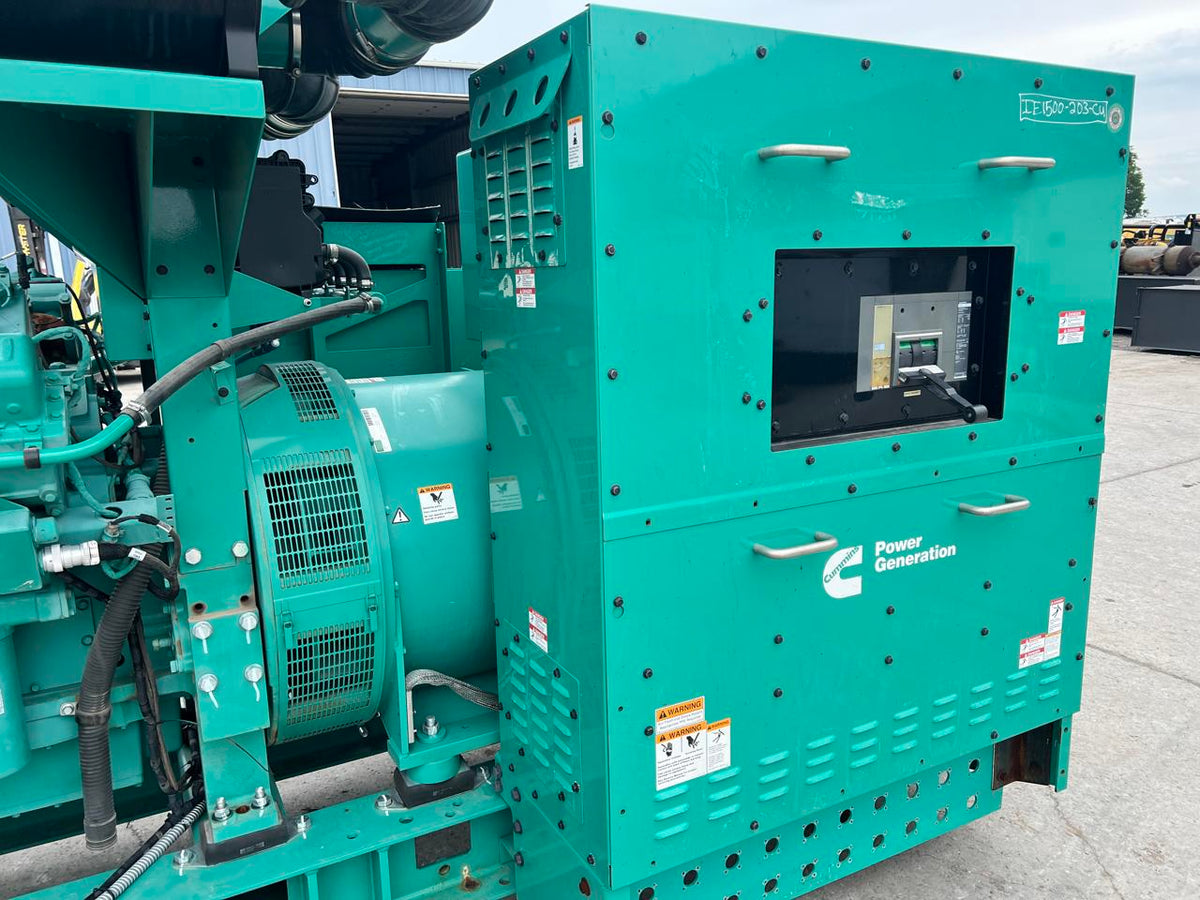 1500 kW Cummins/Onan GenSet QSK50 Liter Engine Year  2021 New Surplus 11 Hours US EPA Tier 4 with Remote after Treatment System Included DSLP1186