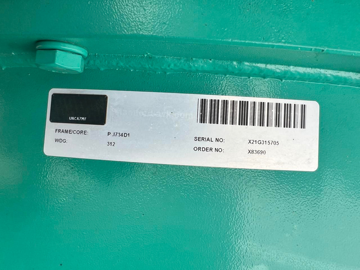 1500 kW Cummins/Onan GenSet QSK50 Liter Engine Year  2021 New Surplus 11 Hours US EPA Tier 4 with Remote after Treatment System Included DSLP1186