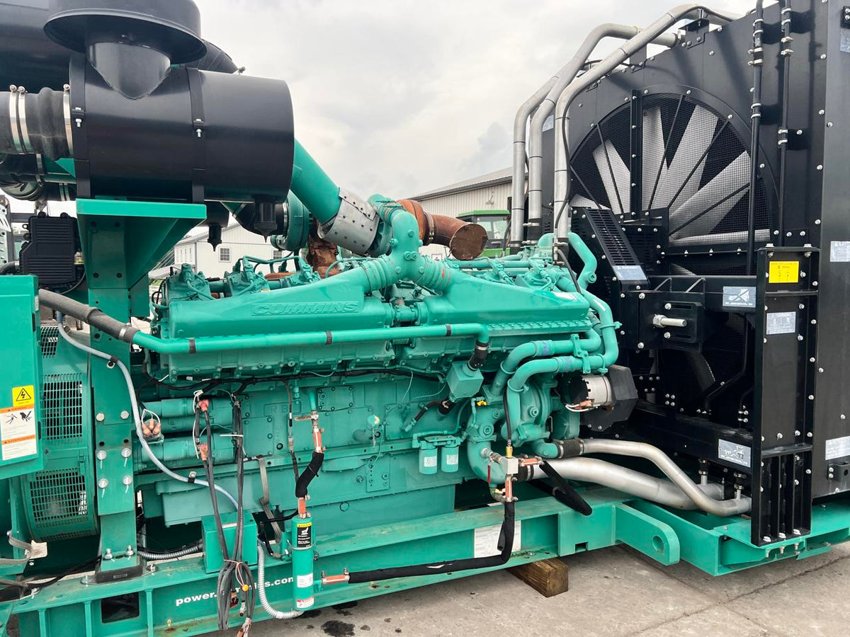 1500 kW Cummins/Onan GenSet QSK50 Liter Engine Year  2021 New Surplus 11 Hours US EPA Tier 4 with Remote after Treatment System Included DSLP1186