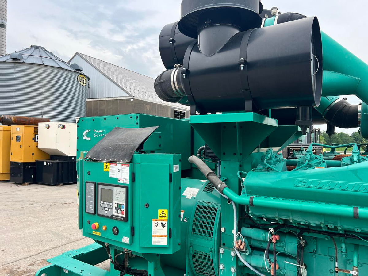1500 kW Cummins/Onan GenSet QSK50 Liter Engine Year  2021 New Surplus 11 Hours US EPA Tier 4 with Remote after Treatment System Included DSLP1186