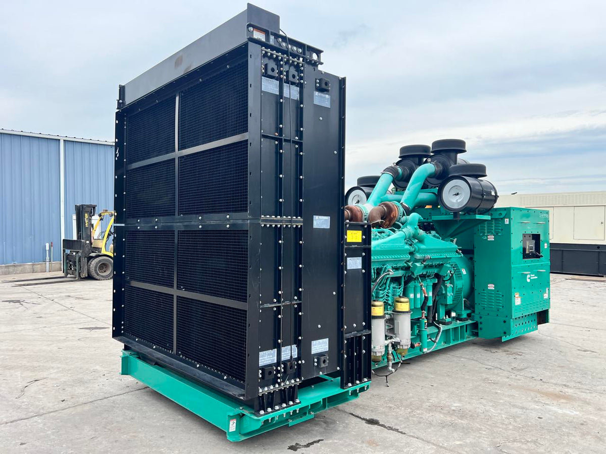 1500 kW Cummins/Onan GenSet QSK50 Liter Engine Year  2021 New Surplus 11 Hours US EPA Tier 4 with Remote after Treatment System Included DSLP1186