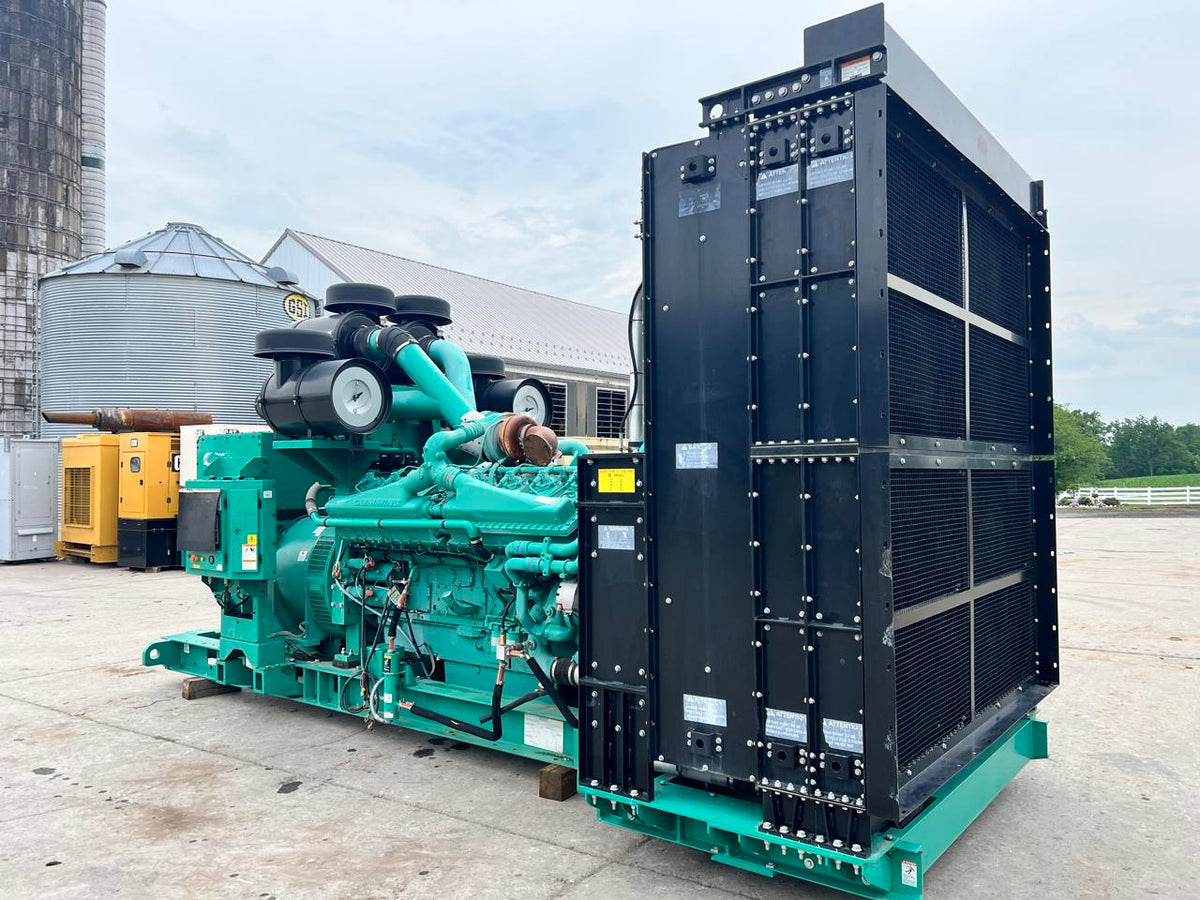 1500 kW Cummins/Onan GenSet QSK50 Liter Engine Year  2021 New Surplus 11 Hours US EPA Tier 4 with Remote after Treatment System Included DSLP1186