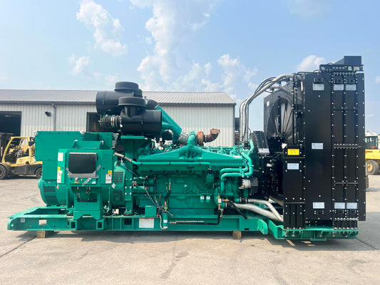 1500 kW Cummins/Onan Gen Set, QSK50 Liter Engine, Year – 2021, 5 Hours, New Surplus, US EPA Tier 4 with after treatment system available