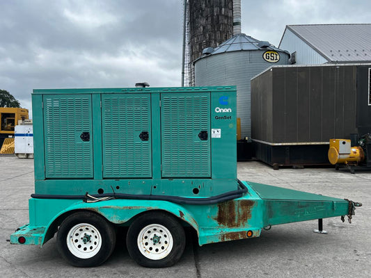 175 kW Cummins/Onan Portable Generator, with Base Fuel Tank and Enclosure 8.3 Liter Cummins Engine, Year - 1999, 687 Hours - DSLP1424