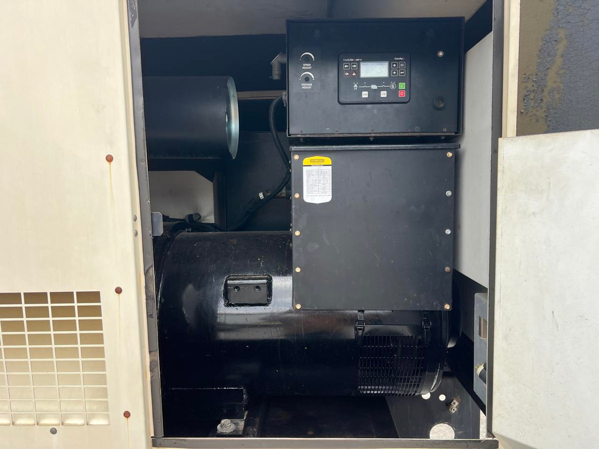 200 kW Baldor Generator with Sound Attenuated Enclosure and Base Fuel Tank, 68 Liter John Deere Engine, Year – 2009, 265 Hours, US EPA Tier 3 Pre Emissions