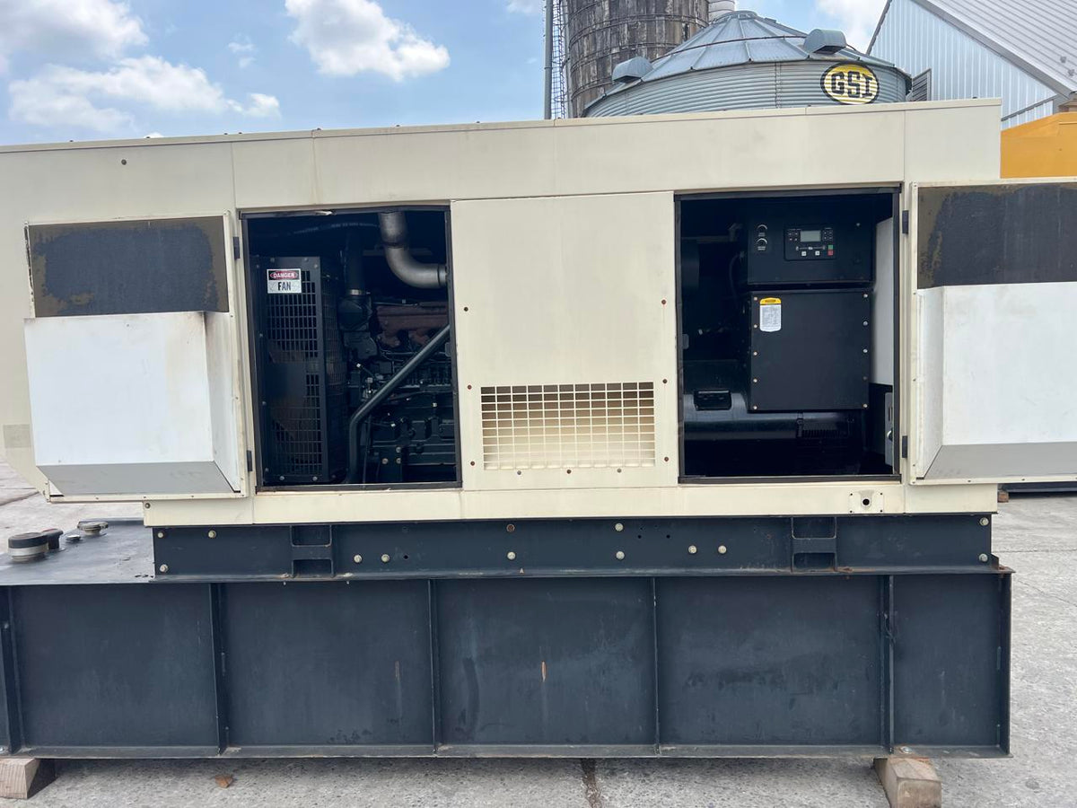 200 kW Baldor Generator with Sound Attenuated Enclosure and Base Fuel Tank, 68 Liter John Deere Engine, Year – 2009, 265 Hours, US EPA Tier 3 Pre Emissions