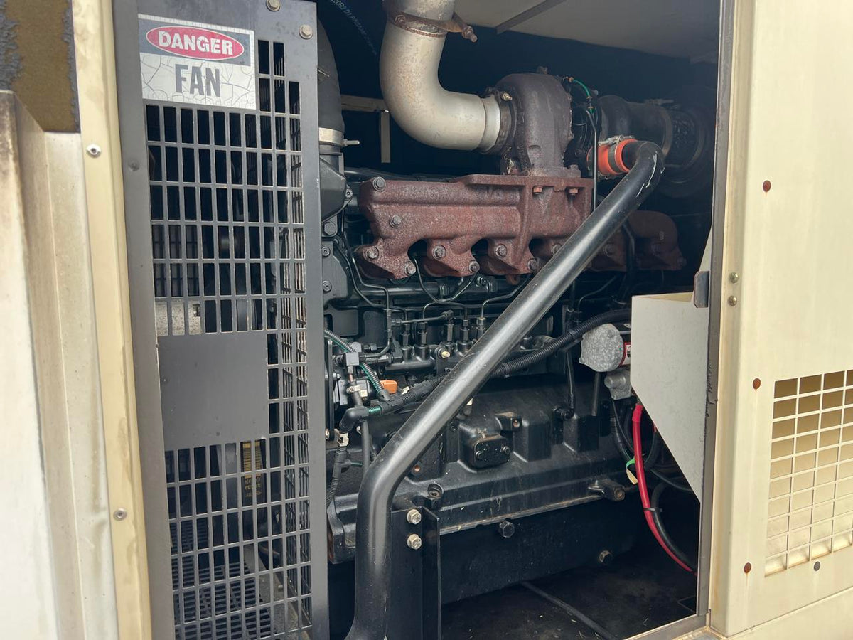 200 kW Baldor Generator with Sound Attenuated Enclosure and Base Fuel Tank, 68 Liter John Deere Engine, Year – 2009, 265 Hours, US EPA Tier 3 Pre Emissions