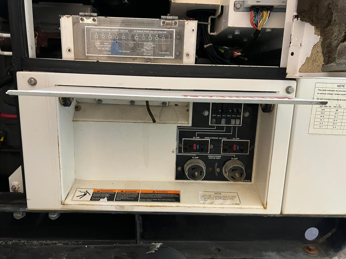 MQ Power Portable Rental Grade Generator, Isuzu Engine, Year – 2007, With Voltage Selector Switch