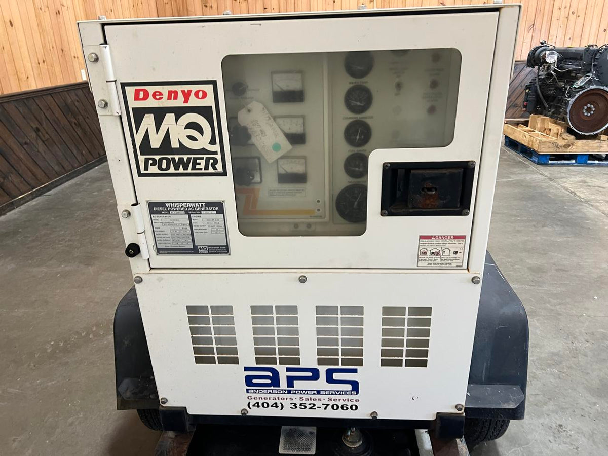 MQ Power Portable Rental Grade Generator, Isuzu Engine, Year – 2007, With Voltage Selector Switch